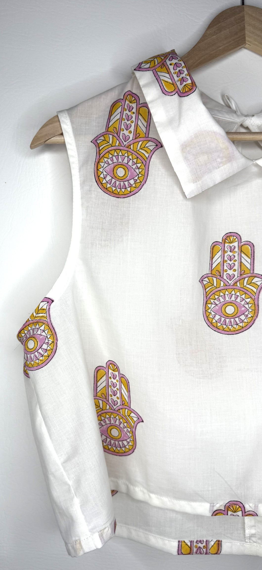 Ana Crop Top Hamsa